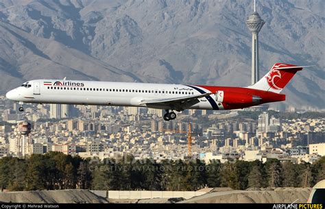 EP-TAR - ATA Airlines Iran McDonnell Douglas MD-83 at Tehran - Mehrabad ...