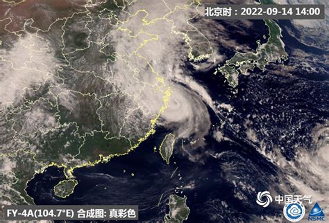 【高清云图】台风“利奇马”风云四号A星监测图像-中国气象局政府门户网站