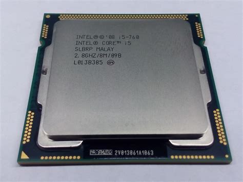 Intel CPU I5-760 1156 Serial - China CPU and Processor price