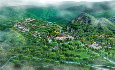 南阳南召丹霞寺景观规划设计——绿建集团官网