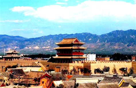 山西忻州古城高清图片下载-正版图片501669561-摄图网
