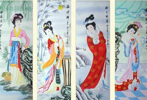 中国四大美女图片