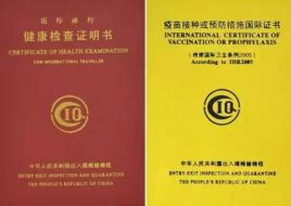 疫苗接种或预防措施国际证书_百度百科
