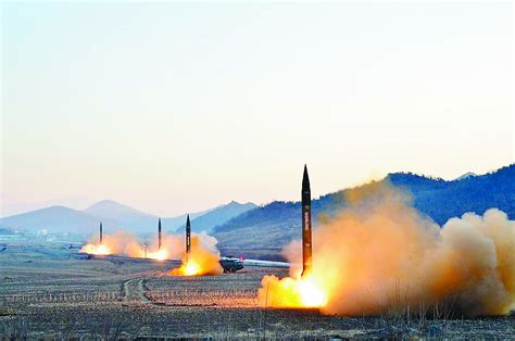 韩国萨德最新消息 萨德也许防不住？朝鲜可同时发射36枚导弹？_国际新闻_海峡网