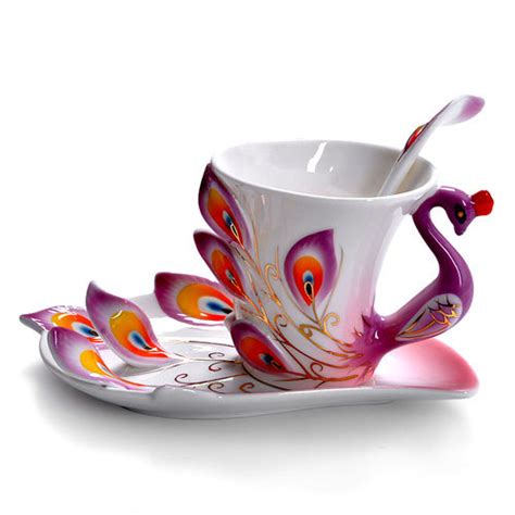 工厂创意浮雕金仙鹤复古马克杯茶杯中国风情侣陶瓷杯个性礼品咖啡-阿里巴巴