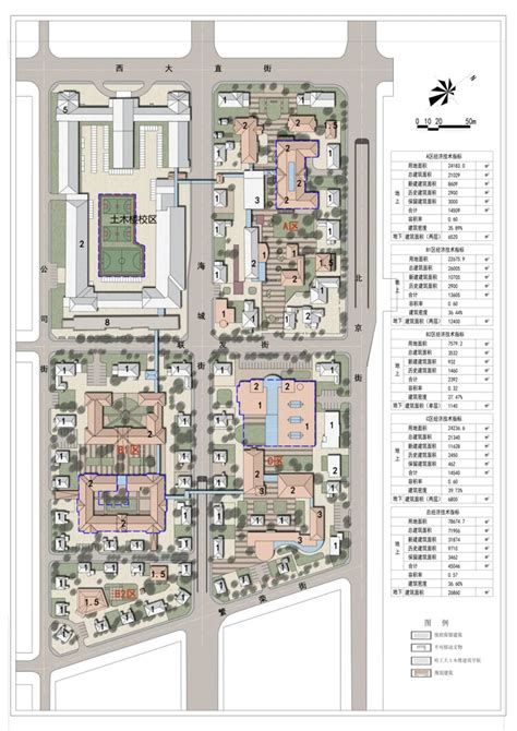 【哈尔滨市】某小学校园规划总平面图_教育建筑_土木在线