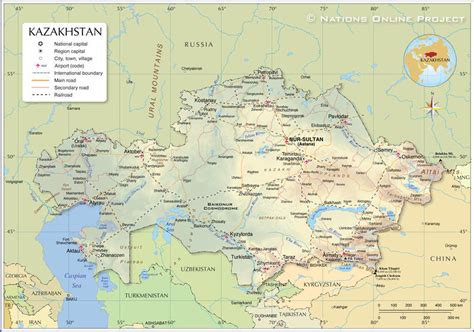 哈萨克斯坦国土面积数据：272.49万平方公里 - 好汉科普