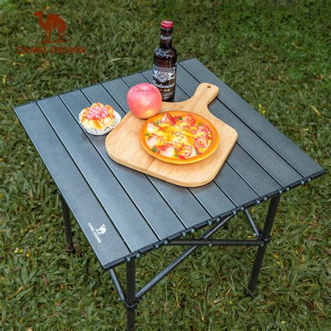 户外折叠桌子露营野餐便携式自驾家用轻便铝合金小蛋卷桌野炊装备-阿里巴巴