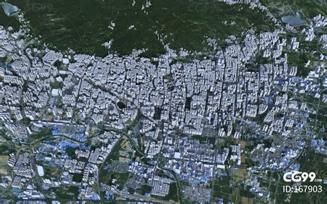 泰安市城市3d模型 泰安市数字城市模型 建筑规划 效果图鸟瞰 3d白模简模 全景-cg模型免费下载-CG99