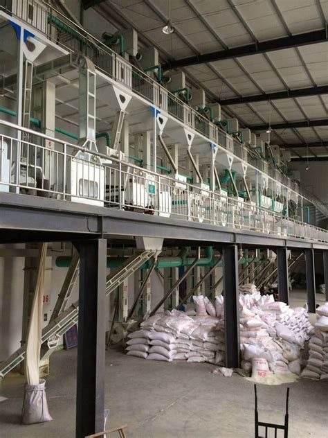钢架式60-80吨成套设备_山东泗水鑫峰面粉机械有限公司