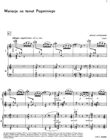 帕格尼尼主题变奏曲(Brahms)乐谱.pdf - 冰点文库