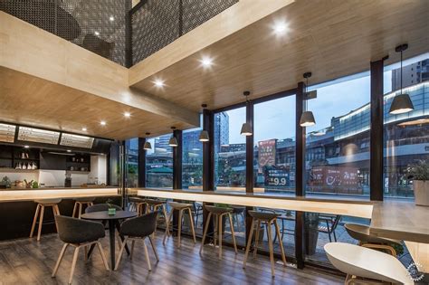 现代城市咖啡厅 - 效果图交流区-建E室内设计网