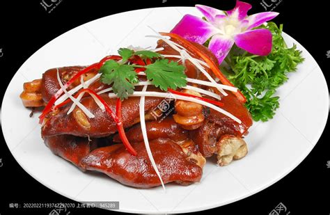 干锅香辣猪蹄,中国菜系,食品餐饮,摄影素材,汇图网www.huitu.com