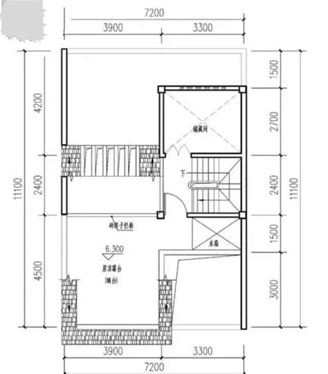 5米x12米宅基地设计图,5米宽15米长图,510米房子建筑图_大山谷图库