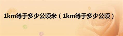 一公里等于多少米长（一公里等于多少平方米）_重庆尹可科学教育网