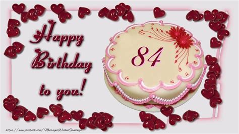 Happy Birthday to you! 84 years - messageswishesgreetings.com