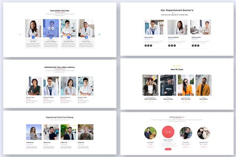 网页设计素材28款人物介绍ui控件-XD素材中文网