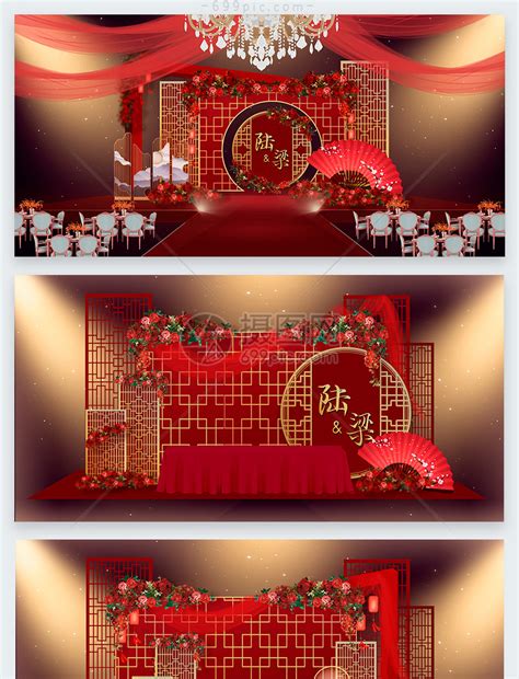 中式婚礼场景高清图片下载-正版图片501551078-摄图网