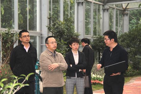广州市委副秘书长、市委政研室主任沈奎 到我院调研_广州市林业和园林科学研究院