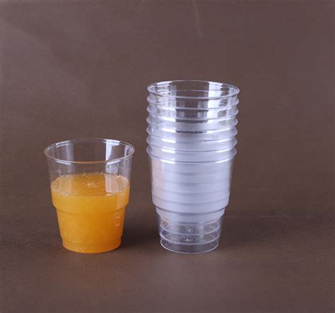 一次性杯子水杯批发透明塑料杯1000只装餐饮航空杯加厚家用结婚