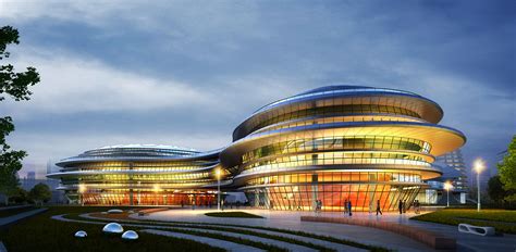 连云港工业展览中心-商业建筑案例-筑龙建筑设计论坛