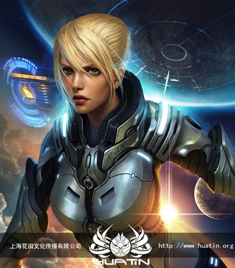 星际女战士 由 gamelife2011 创作 | 乐艺leewiART CG精英艺术社区，汇聚优秀CG艺术作品