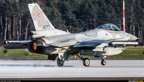 4073 - Poland - Air Force Lockheed Martin F-16C block 52+ Jastrząb at ...