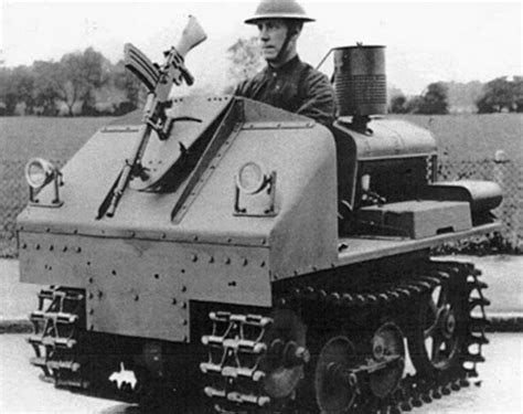 一个士兵的快乐，英国Carden Loyd轻型单人装甲车 - 知乎