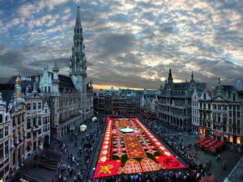 布鲁塞尔比利时大广场高清图片下载-正版图片307050284-摄图网