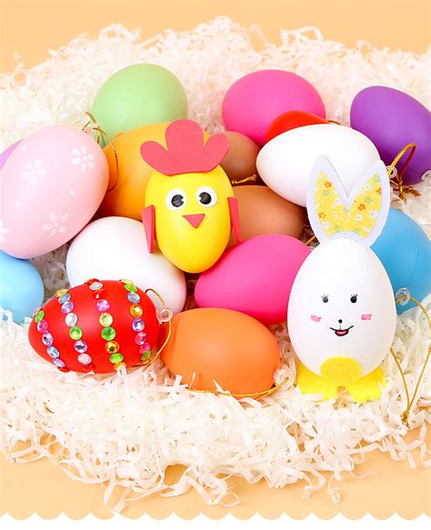 复活节彩蛋diy复活蛋儿童手工绘画涂色蛋壳幼儿园鸡蛋涂鸦材料包-阿里巴巴