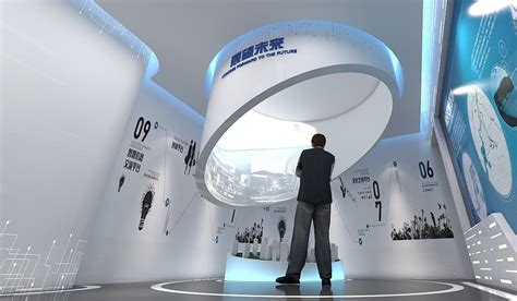 科技感多媒体展厅_专注企业展厅设计|展馆设计-深圳展厅装修公司