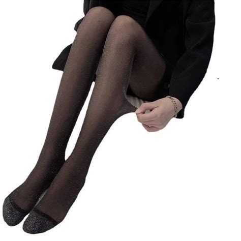 ssalegs第1520期：新人模特的黑色一线裆丝袜穿搭灰色职业装淘宝产品丝袜图（上）-SSA丝社