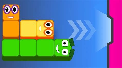 数字方块解谜游戏：移动方块，找到正确路线_腾讯视频