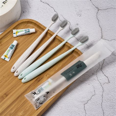 酒店一次性用品洗漱套装一次性牙刷牙具民宿客栈宾馆可订制LOGO-阿里巴巴