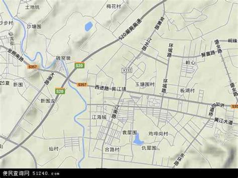 黄江镇地图 - 黄江镇卫星地图 - 黄江镇高清航拍地图