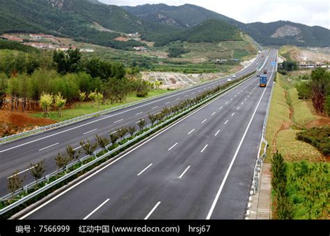 平坦的公路高清图片下载_红动中国
