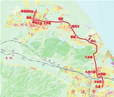 宁慈市域铁路镇海段上半年将开工 现已完成初步设计批复