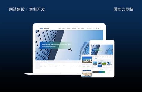 青岛网站建设案例-企业网站设计作品-青岛微动力网络