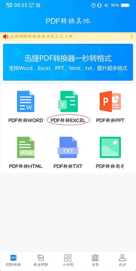 如何将PDF文件转换成Excel表格 | 迅捷PDF转换器