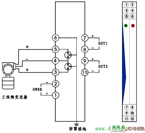 两线制、三线制和四线制压力传感器接线方法图解 - 传感器_电工电气学习网