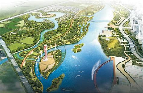 鹤壁新区淇河生态风貌带一期景观工程 - 设计类 - 园冶杯国际竞赛组委会 - Powered by Discuz!