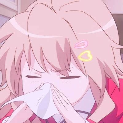 粉色非主流特效头像