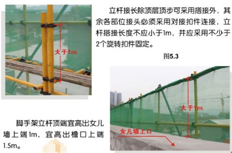 扣件式钢管脚手架搭设 各部位的规范要求-工业项目-筑龙建筑施工论坛