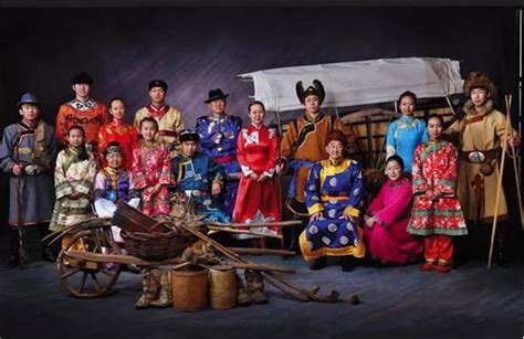 达斡尔族的服饰、文化-草原元素---蒙古元素 Mongolia Elements