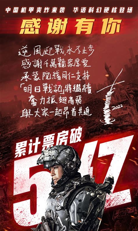 中国科幻片《明日战记》获认可 票房破5.2亿！古天乐：有考虑拍 ...