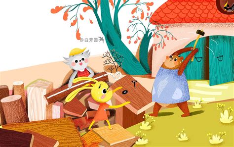 儿童绘本插画-小袋鼠的故事|插画|儿童插画|莳三 - 原创作品 - 站酷 (ZCOOL)