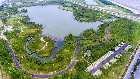 浙江温岭：湿地公园景色美-人民图片网