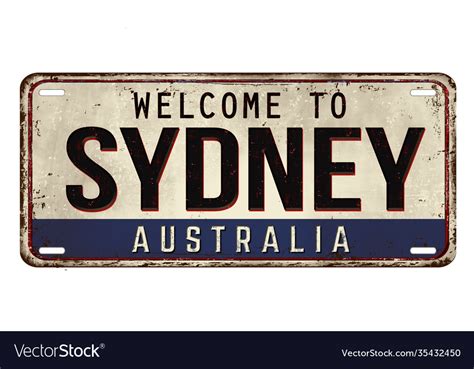 Welcome to Sydney, Australia sign in classic las vegas style design ...