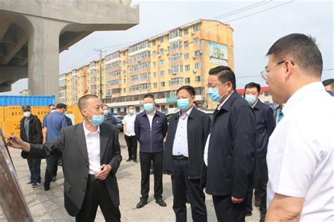 副市长谭乐伟调研机场二通道推进省百大项目建设