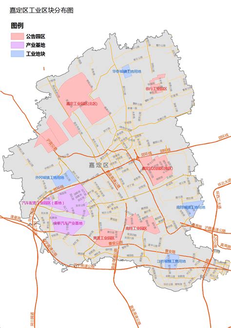 上海嘉定区开发区地图 - 上海开发区招商网
